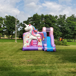 Bouncy castle rental unicorn bouncy castle peel region