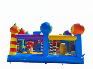 Inflatable bouncy castle rental candy land bouncy castle
