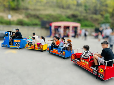 Trackless train rental in Brampton, Caledon, and Toronto