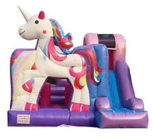 Load image into Gallery viewer, unicorn bouncy castle 
